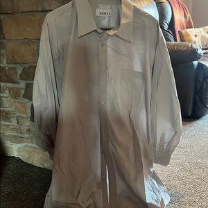 Men's Gray Dress Shirt